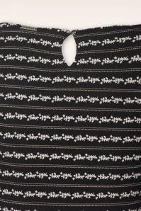 Dandy Flower Dress In Black - Image 3