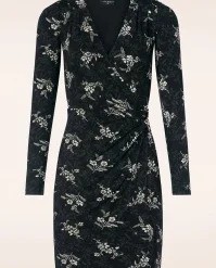 Reverie Wrapdress In Black