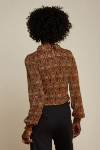 King Louie Dita Mystic Top In Spicy Brown - Image 2