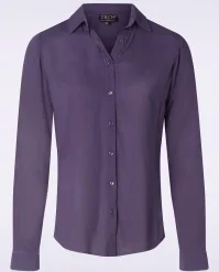 Violet Blouse In Plum